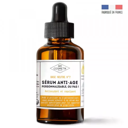 Base sérum anti-âge BIO personnalisable, ou pas !