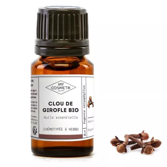 Huile essentielle bio de clou de girofle