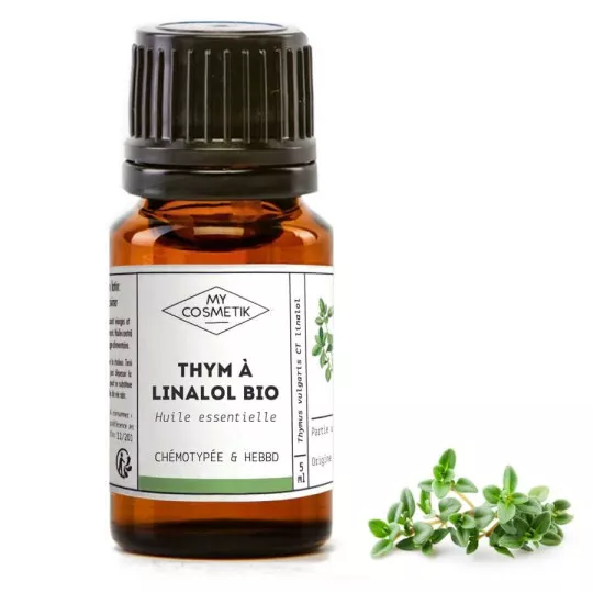 Huile essentielle bio de thym linalol