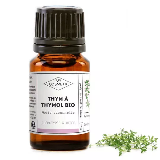 Huile essentielle bio de Thym à thymol