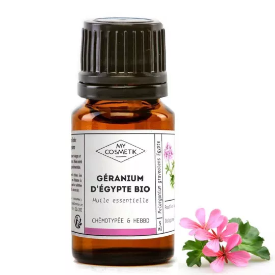 Huile essentielle de Geranium d'Egypte Bio