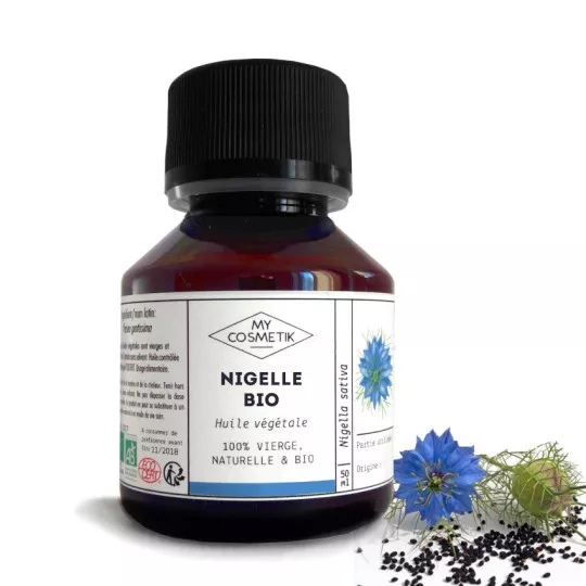 Huile végétale de Nigelle bio