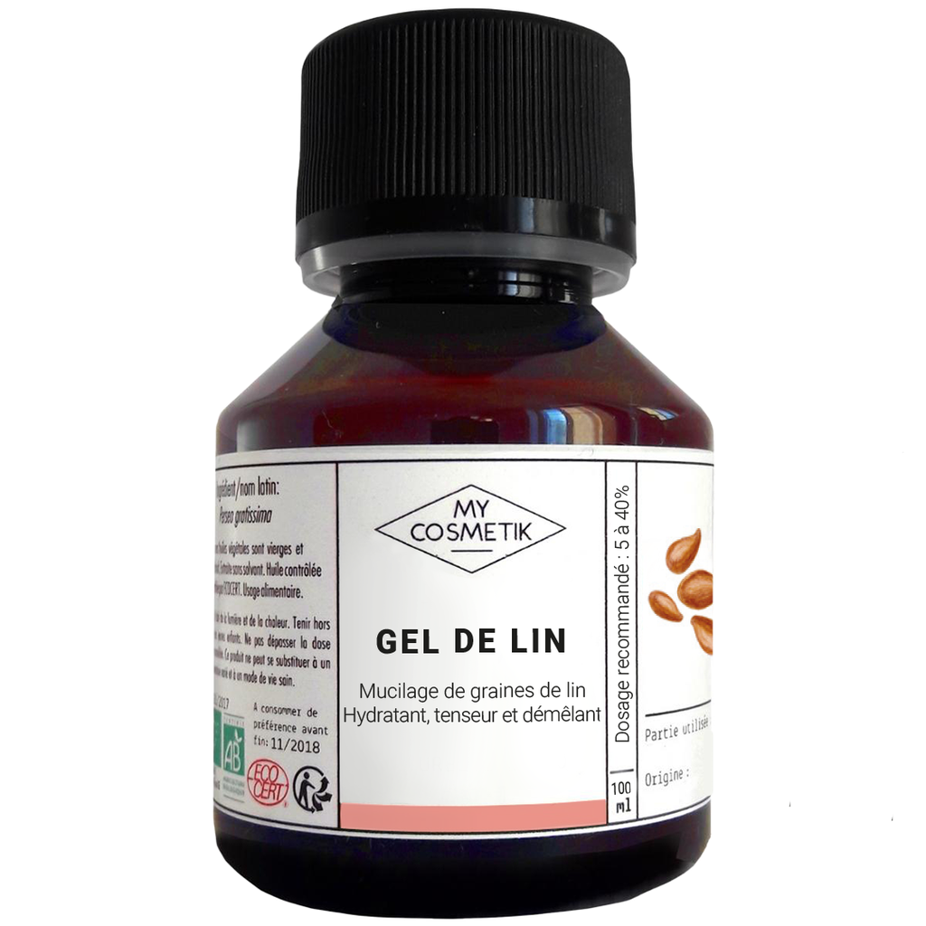 Gel de lin (actif hydratant)