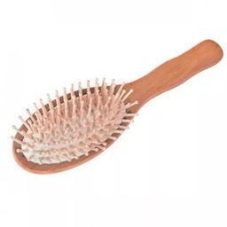 [I980] Brosse à cheveux avec picots en bois