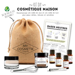 [K1571] KIT CREME jour &amp; nuit A PERSONNALISER (OU PAS !) pour les peaux sèches, matures et sensibles